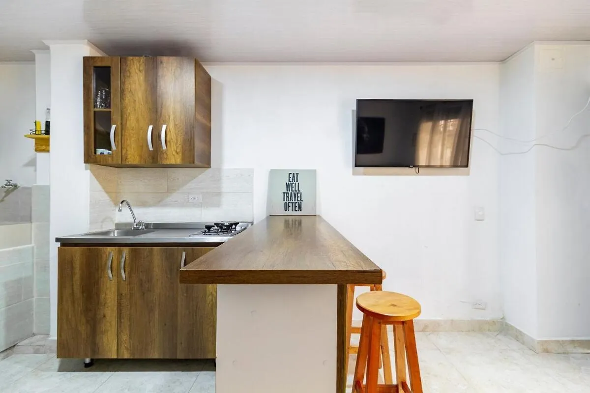 Studio Apartment In La Floresta Near The Subway Medellín
